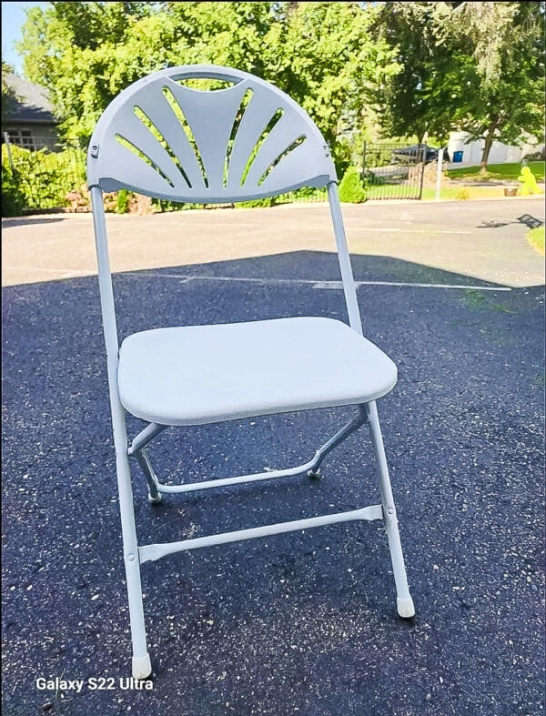 White Folding Chair